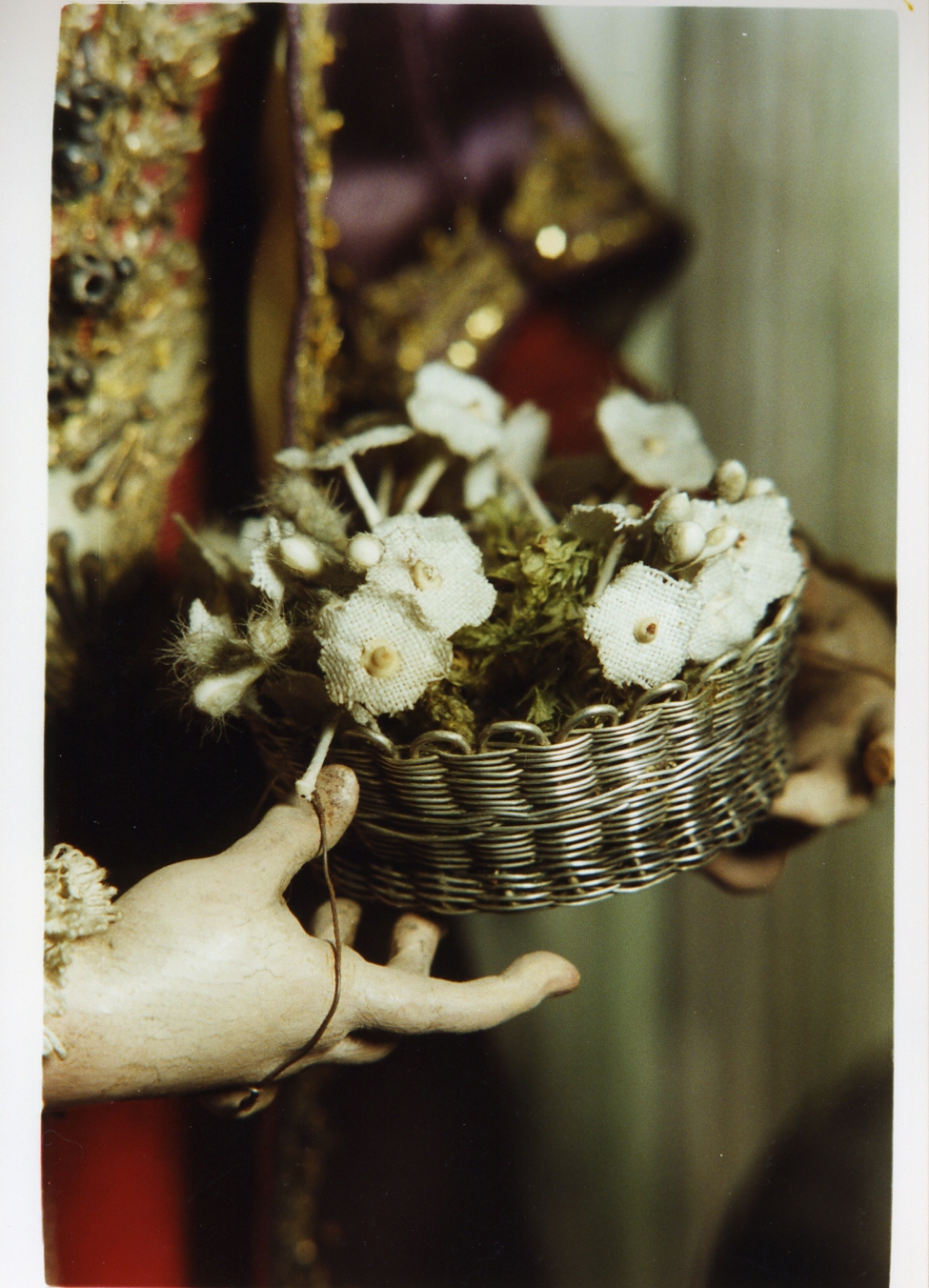 cestino - bottega napoletana (secc. XVIII/ XIX)