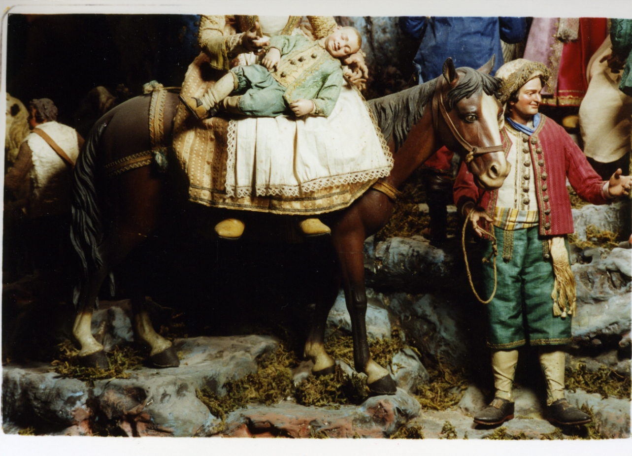 cavallo (scultura miniaturistica) di Vassallo Nicola (attribuito) (seconda metà sec. XVIII)