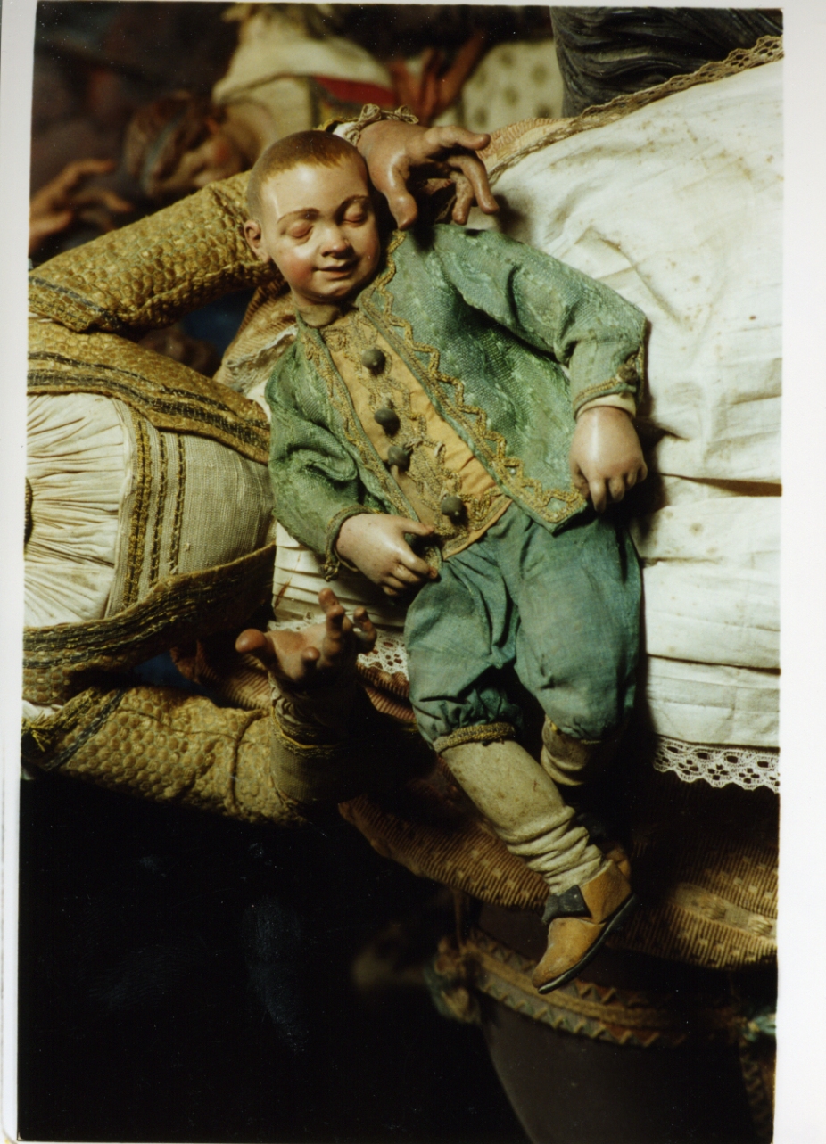 bambino (statuetta di presepio) - bottega napoletana (secc. XVIII/ XIX)