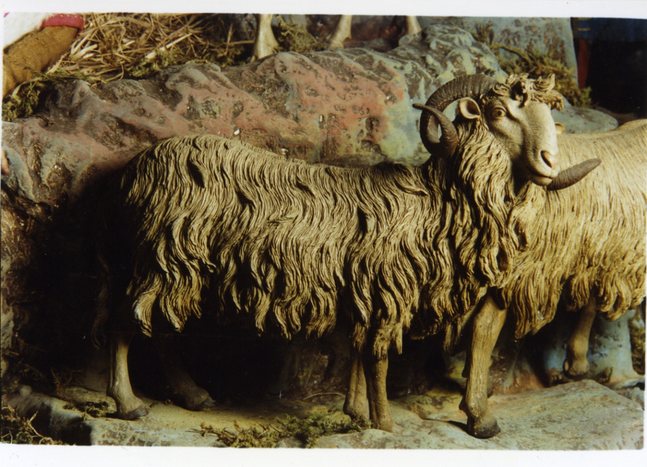 ariete (scultura miniaturistica) - bottega napoletana (secc. XVIII/ XIX)