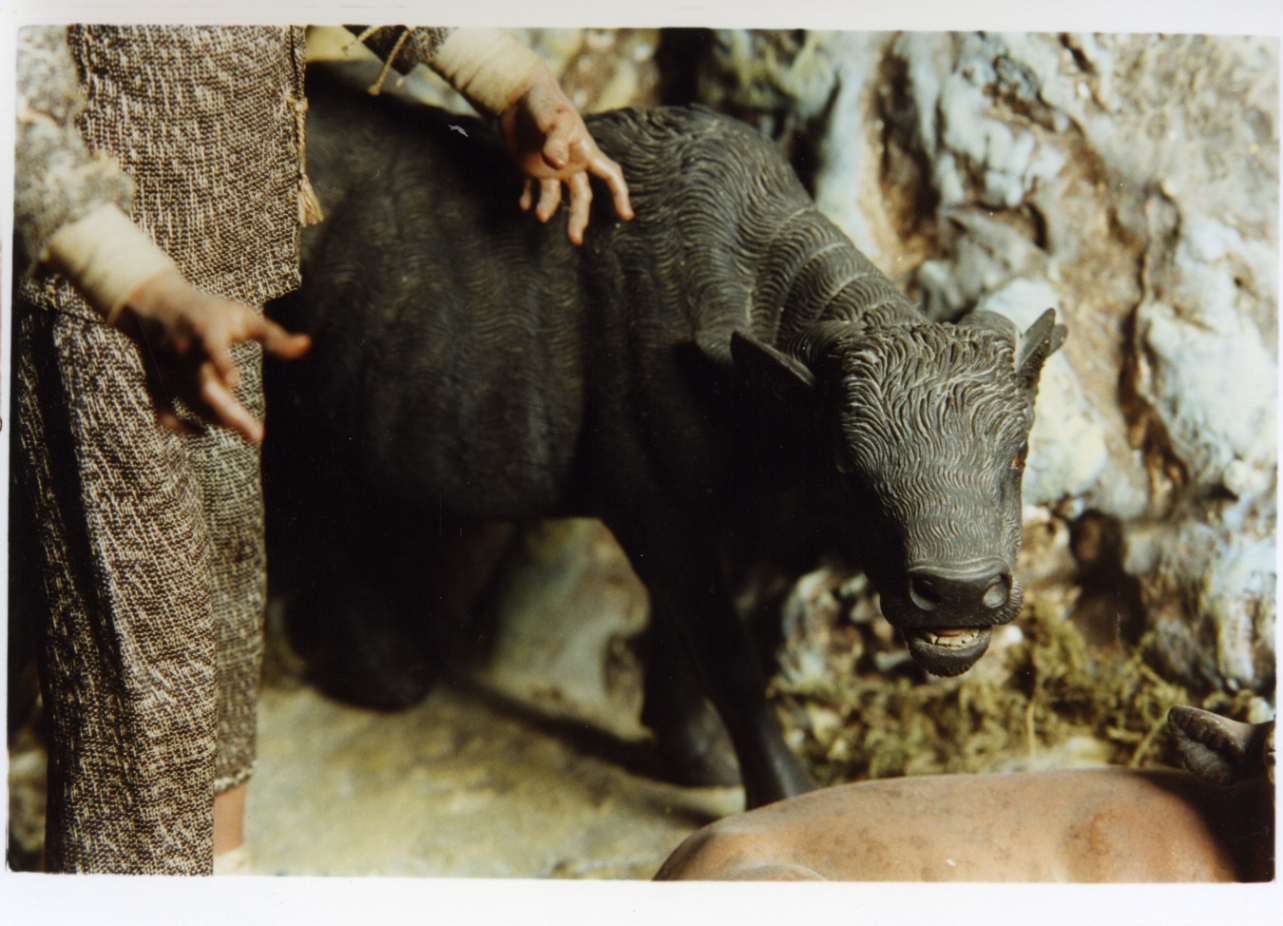 torello (scultura miniaturistica) - manifattura napoletana (secc. XVIII/ XIX)