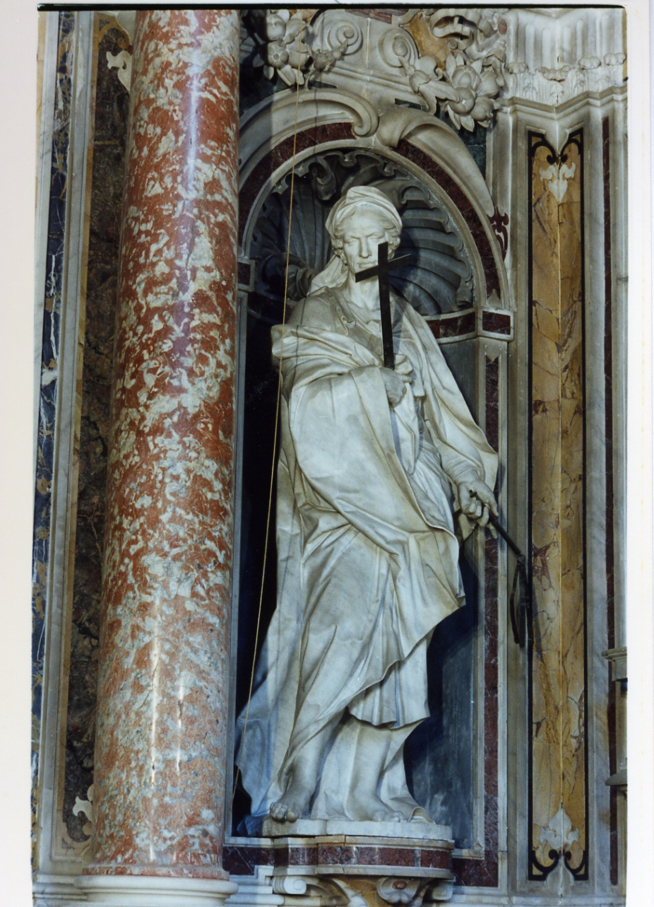 figura allegorica femminile (statua) di Vaccaro Lorenzo, Vaccaro Domenico Antonio (sec. XVIII)