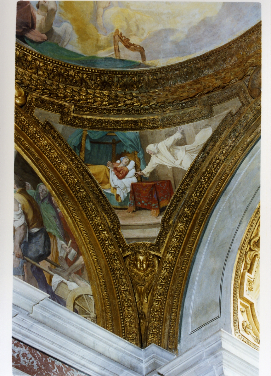 miracolo di San Bruno (dipinto) di Stanzione Massimo (sec. XVII)