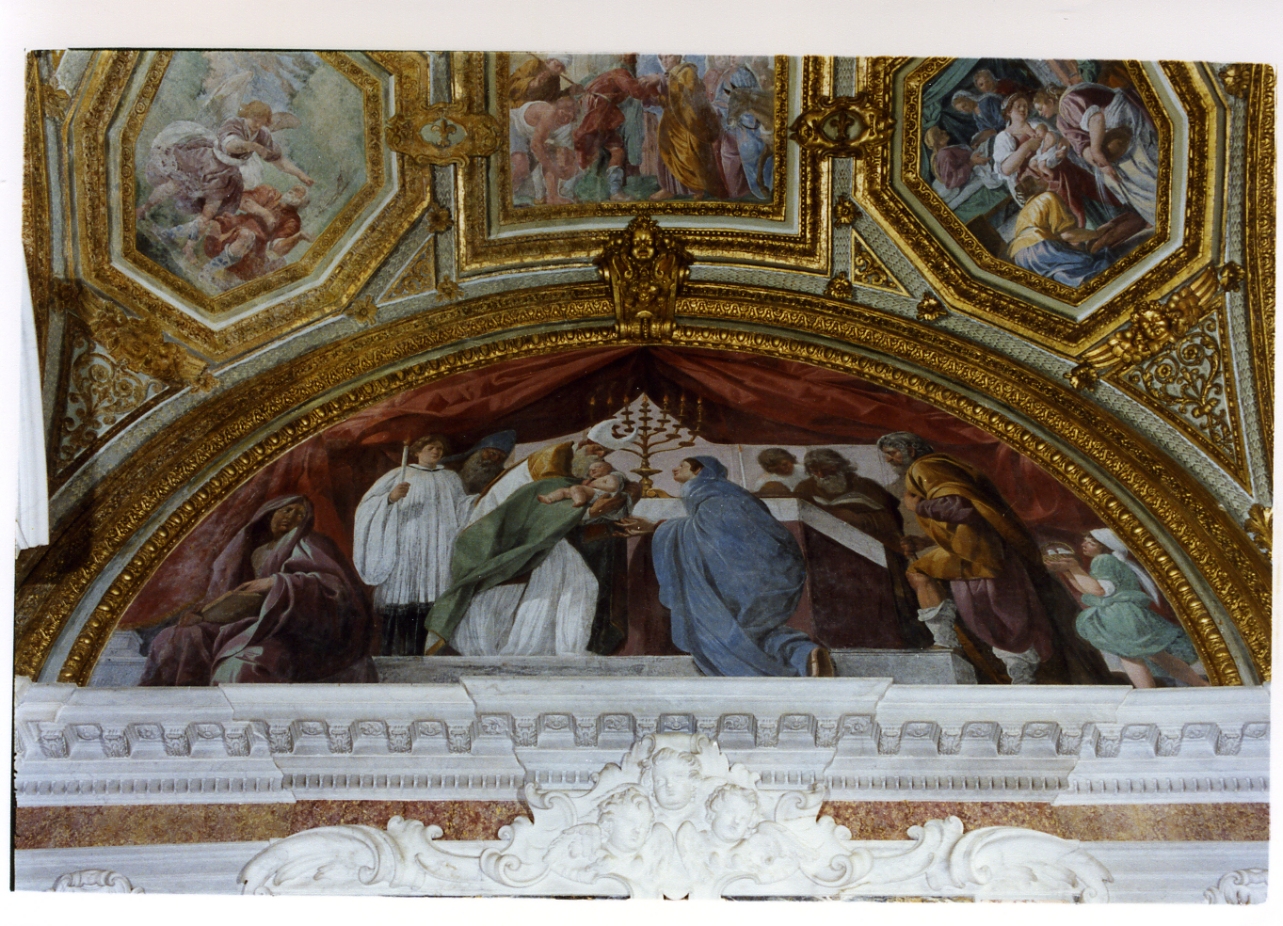circoncisione di Gesù Bambino (dipinto) - ambito napoletano (sec. XVII)
