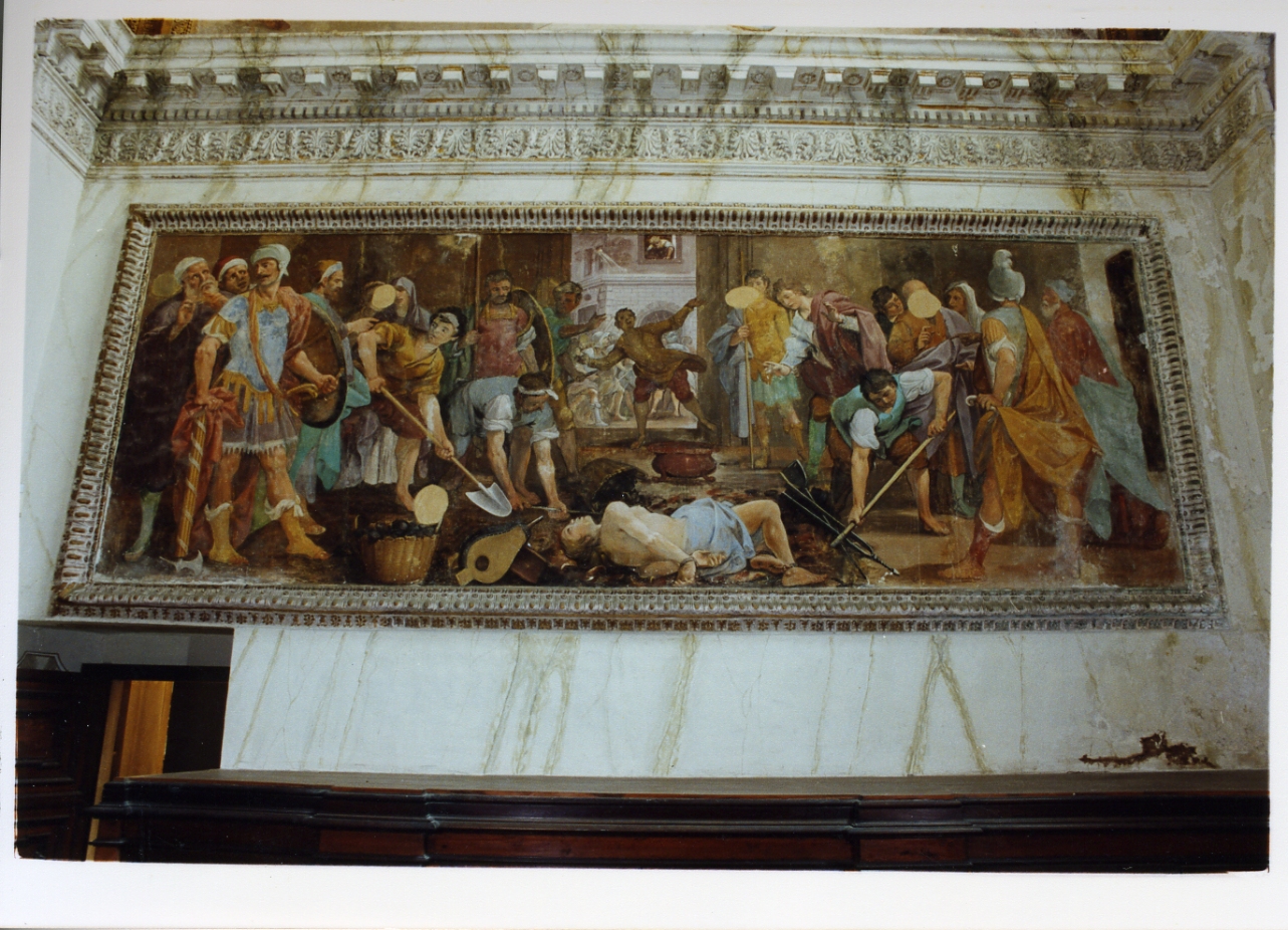 martirio di Sant'Agata (dipinto) di Corenzio Belisario (sec. XVII)