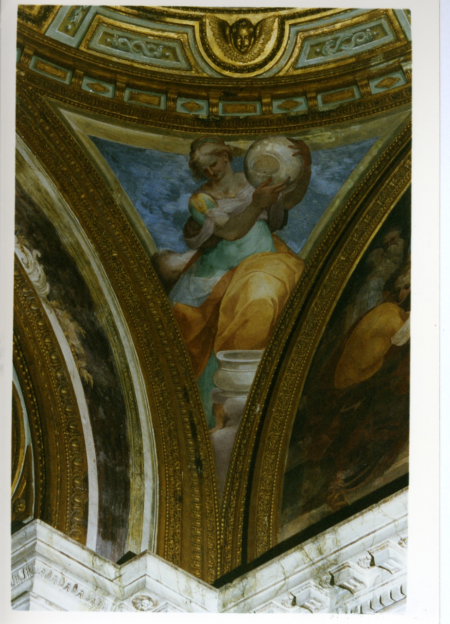 allegoria della Temperanza (dipinto) di Corenzio Belisario (sec. XVI)