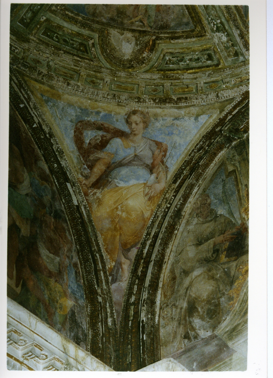 allegoria della Giustizia (dipinto) di Corenzio Belisario (sec. XVI)