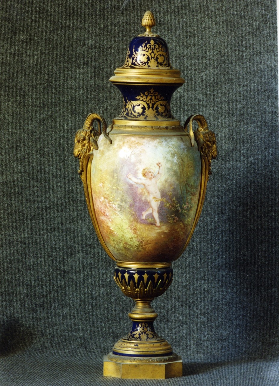 scena mitologica (vaso) - manifattura tedesca (sec. XIX)