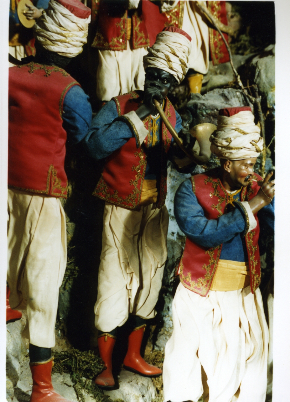 figura maschile (statuetta di presepio) di Gori Giuseppe (fine/inizio secc. XVIII/ XIX)