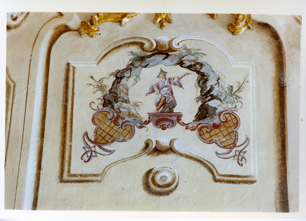 motivi decorativi vegetali (dipinto) di Gamba Crescenzo (sec. XVIII)