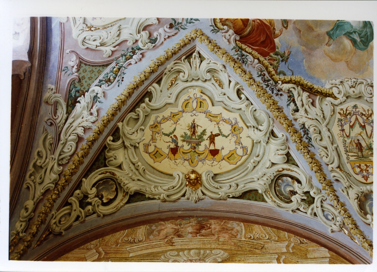 motivi decorativi (dipinto) di Gamba Crescenzo (sec. XVIII)