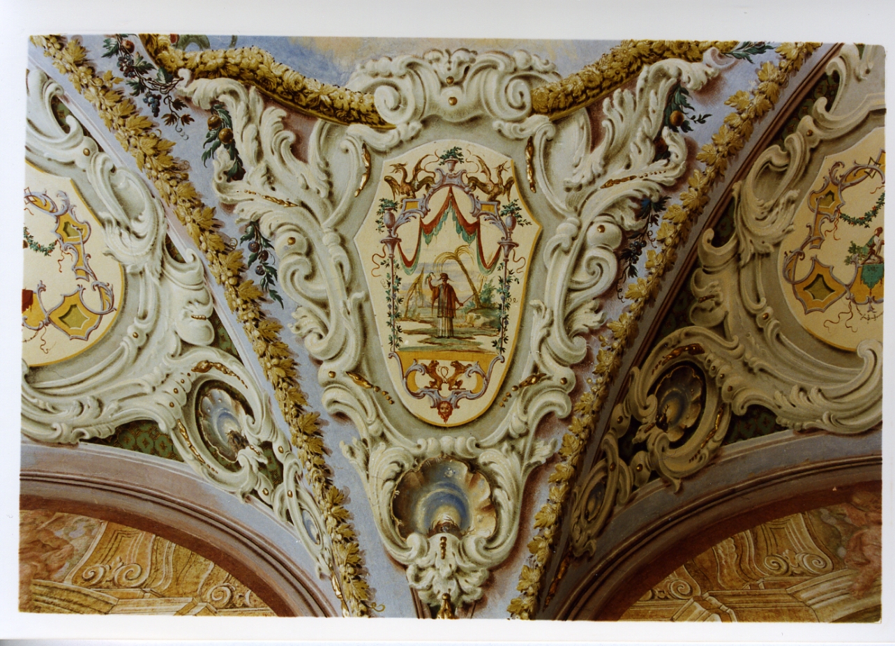 motivi decorativi (dipinto) di Gamba Crescenzo (sec. XVIII)