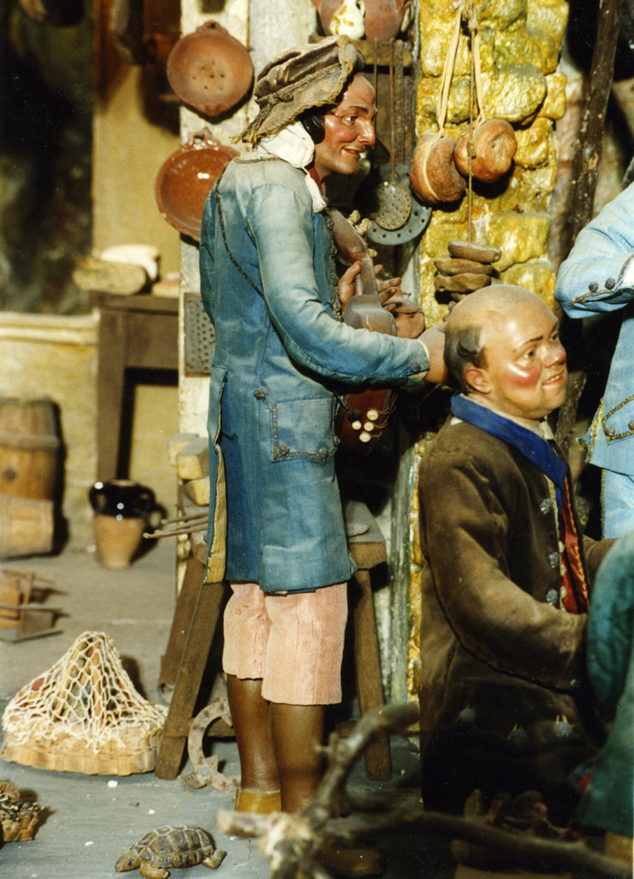 figura maschile (statuetta di presepio) di Mosca Lorenzo (ultimo quarto sec. XVIII)