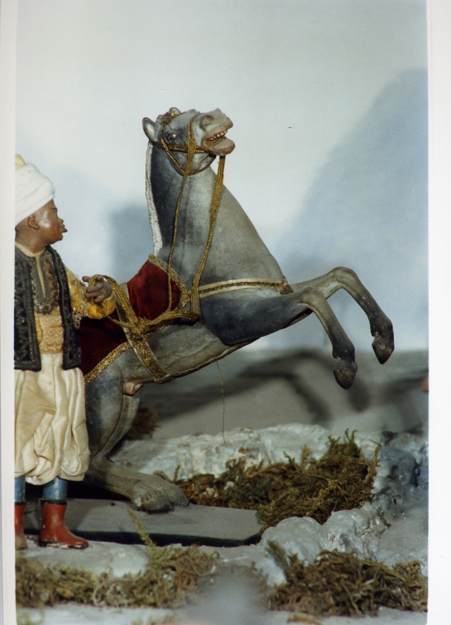 finimenti di cavallo (scultura miniaturistica) - bottega napoletana (secc. XVIII/ XIX)