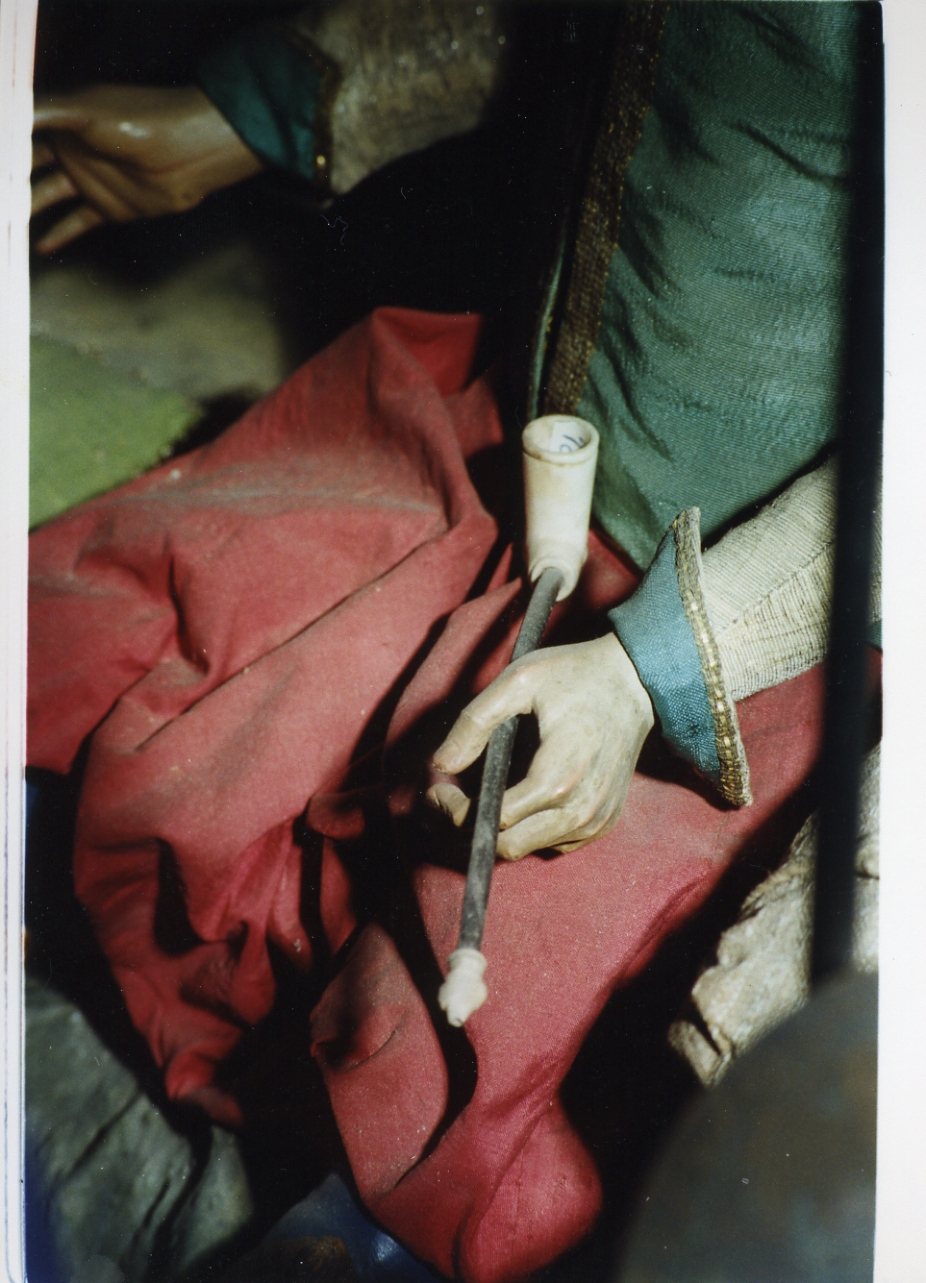 pipa (scultura miniaturistica) - bottega napoletana (secc. XVIII/ XIX)