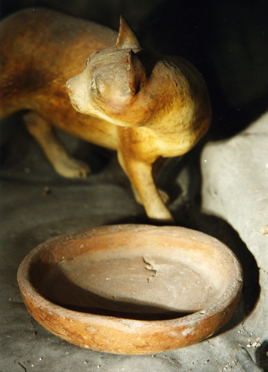 teglia (scultura miniaturistica) - bottega napoletana (secc. XVIII/ XIX)