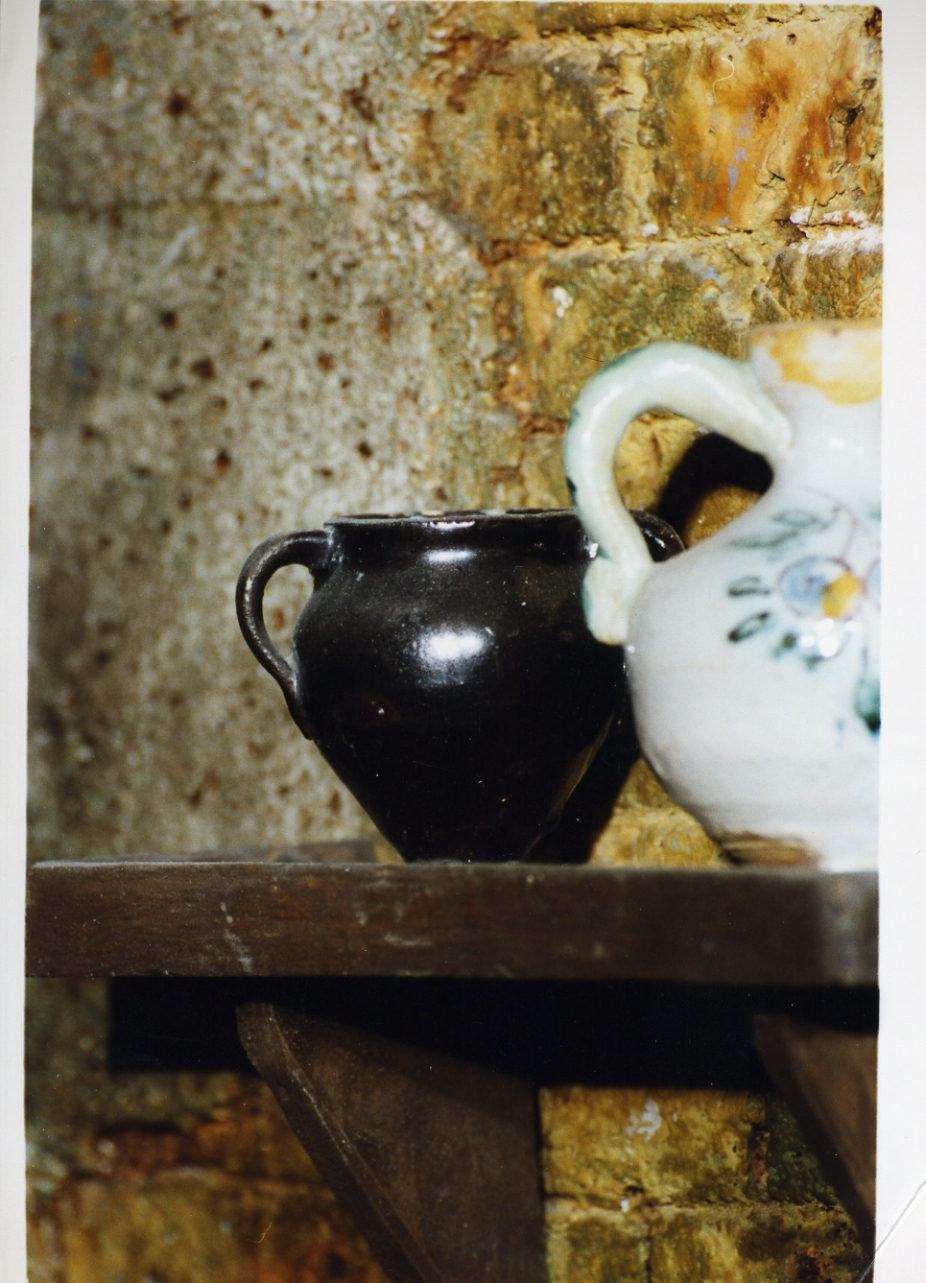 anfora biansata (scultura miniaturistica) - bottega napoletana (secc. XVIII/ XIX)