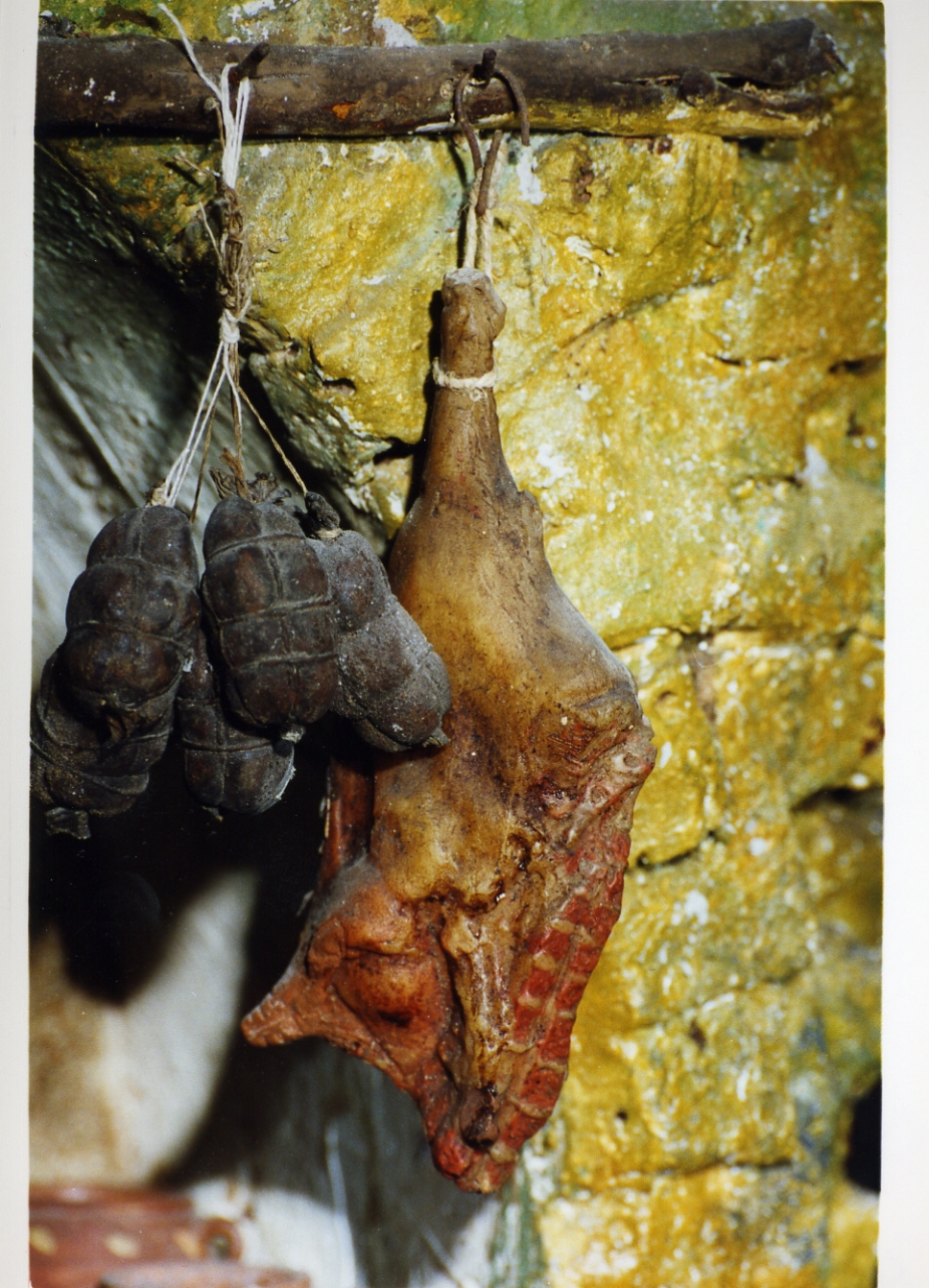 quarto di bue (scultura miniaturistica) - bottega napoletana (secc. XVIII/ XIX)