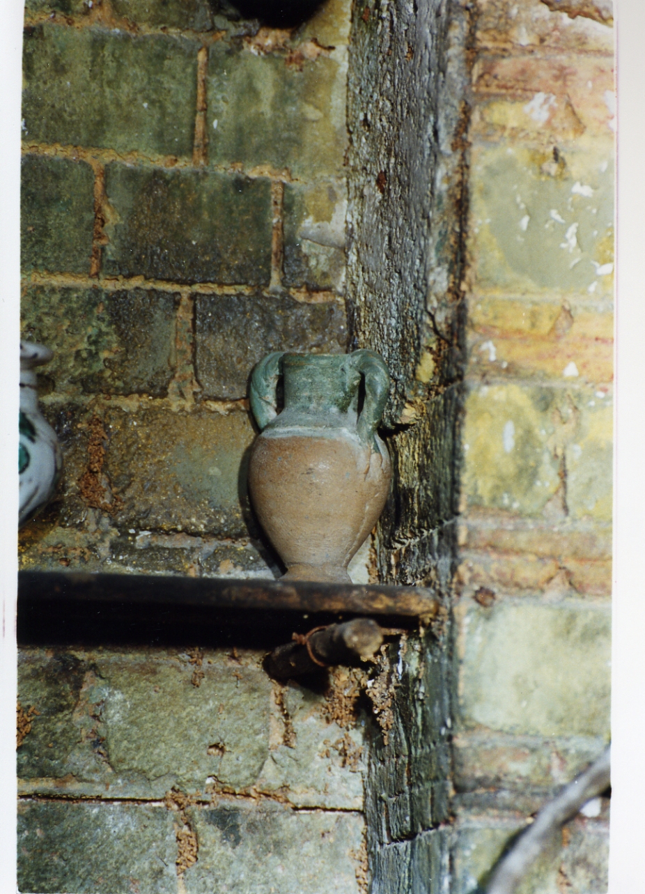 anfora biansata (scultura miniaturistica) - bottega napoletana (sec. XIX)