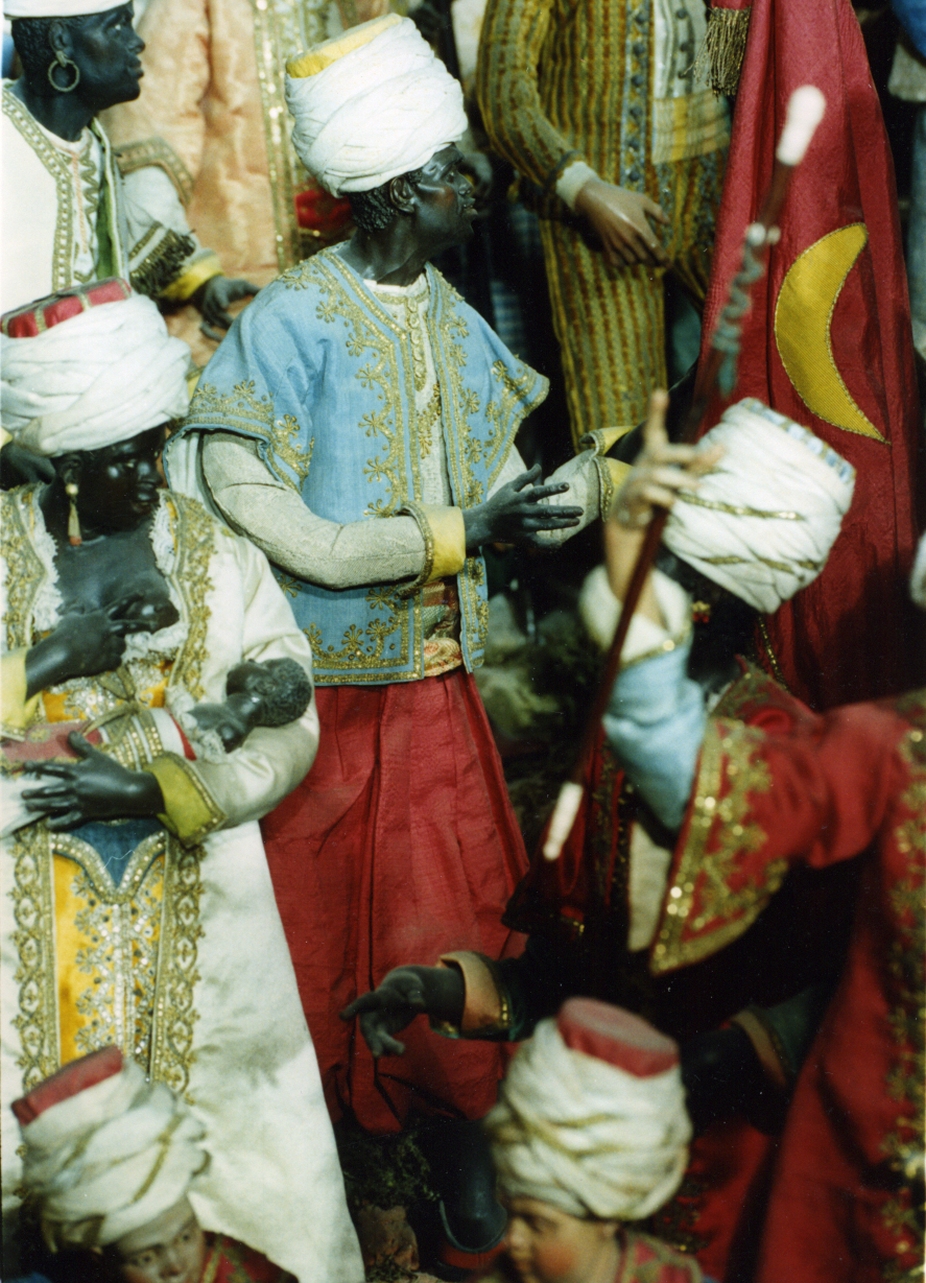 figura maschile (statuetta di presepio) di Gori Giuseppe (fine/inizio secc. XVIII/ XIX)