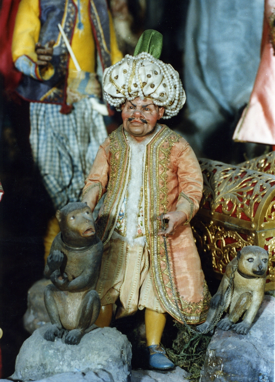 figura maschile (statuetta di presepio) di Celebrano Francesco (fine/inizio secc. XVIII/ XIX)