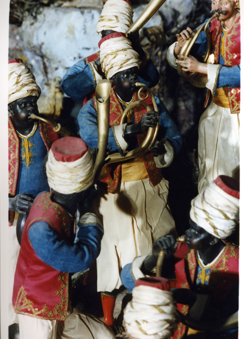 figura maschile (statuetta di presepio) di Gori Giuseppe (fine/inizio secc. XVIII/ XIX)