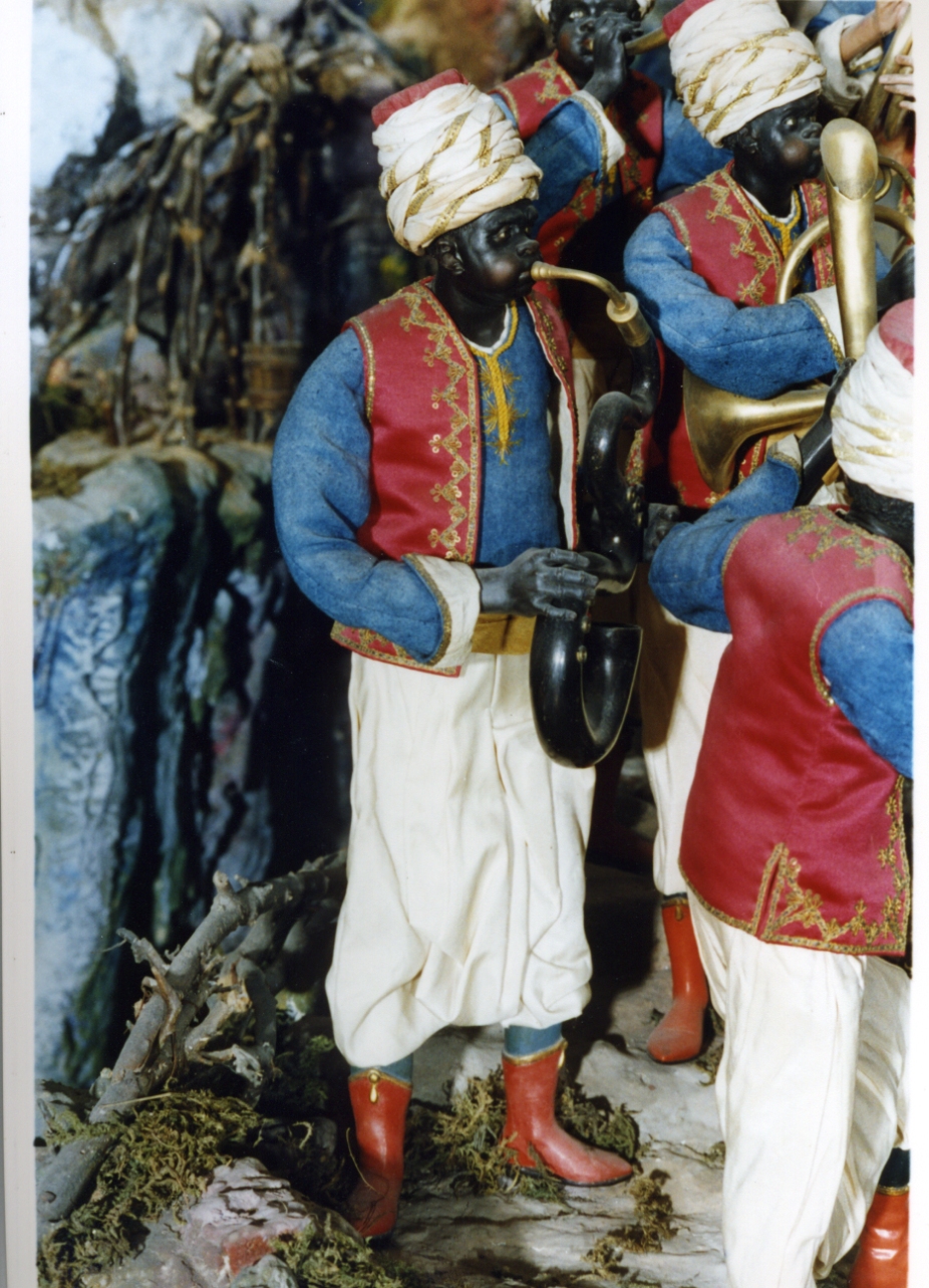 figura maschile (statuetta di presepio) di Gori Giuseppe (fine/inizio secc. XVIII/ XIX)