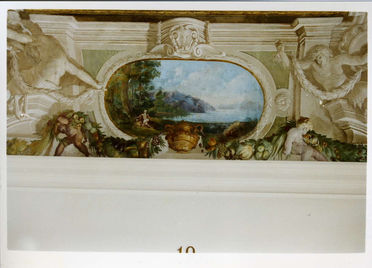motivi decorativi floreali (dipinto) di Gargiulo Domenico detto Micco Spadaro (sec. XVII)