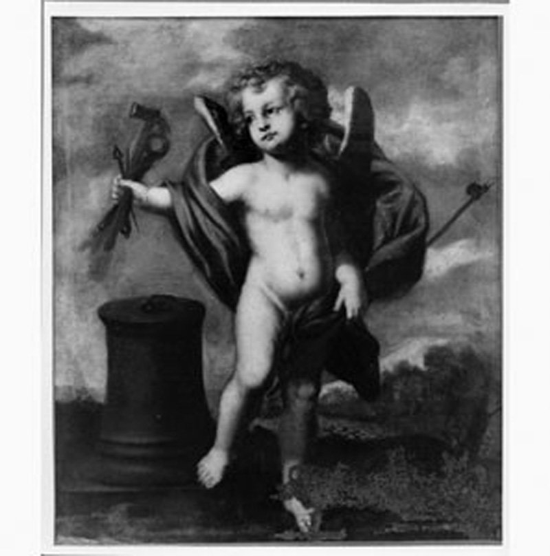 putto (dipinto) di Corenzio Belisario (fine/inizio secc. XVI/ XVII)