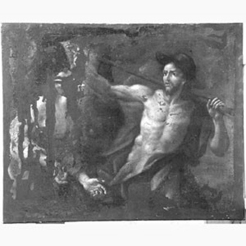 apparizione di Cristo risorto a Santa Maria Maddalena (dipinto, opera isolata) di Giordano Luca (sec. XVII)