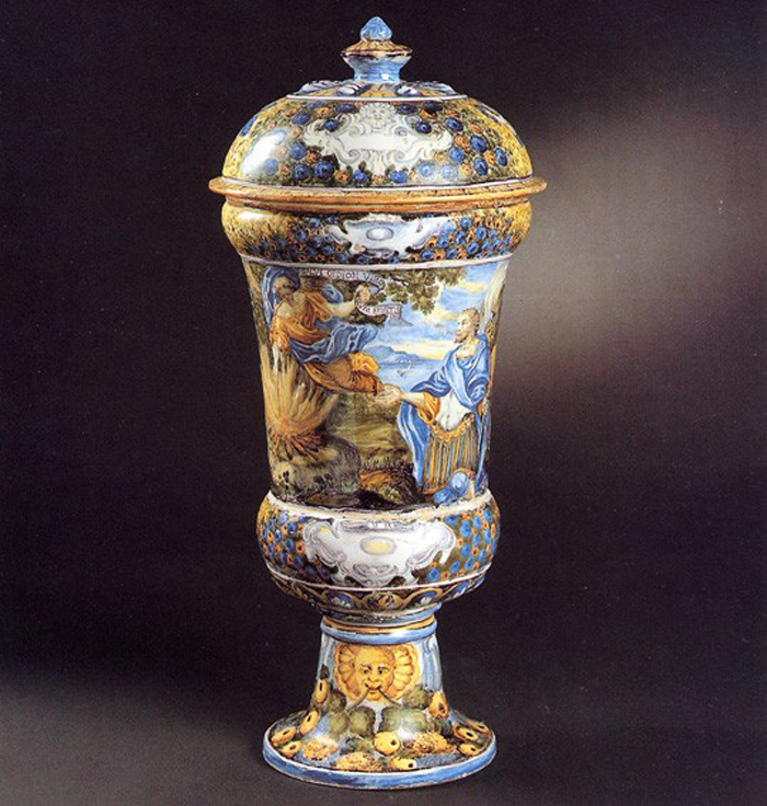 Gedeone (vaso, elemento d'insieme) di Grue Francesco Saverio di Giovanni (prima metà sec. XVIII)