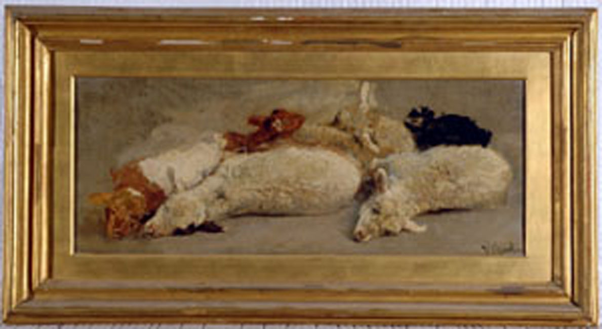 cornice - bottega napoletana (fine/inizio secc. XIX/ XX)