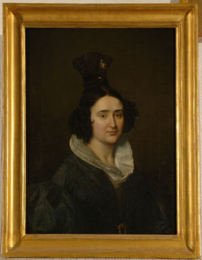ritratto di donna (dipinto) di Forte Gaetano (prima metà sec. XIX)
