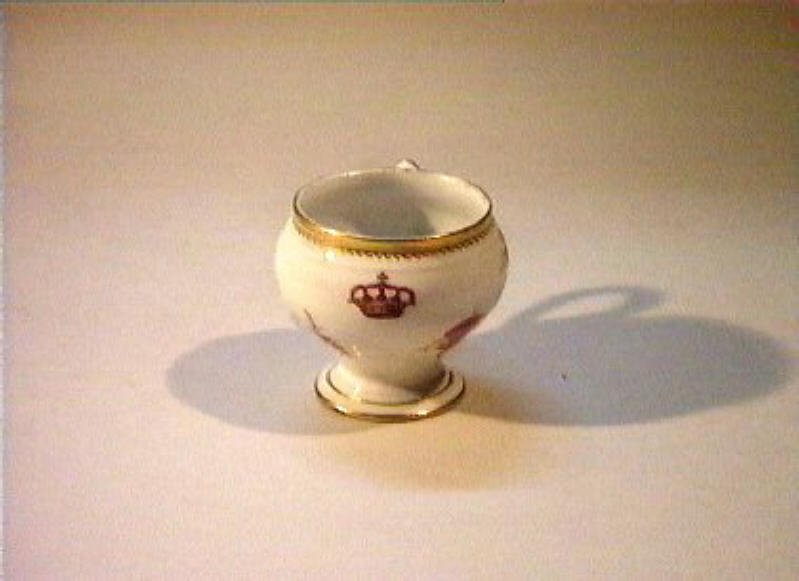 motivi decorativi floreali (tazzina) - manifattura di Meissen (sec. XIX)