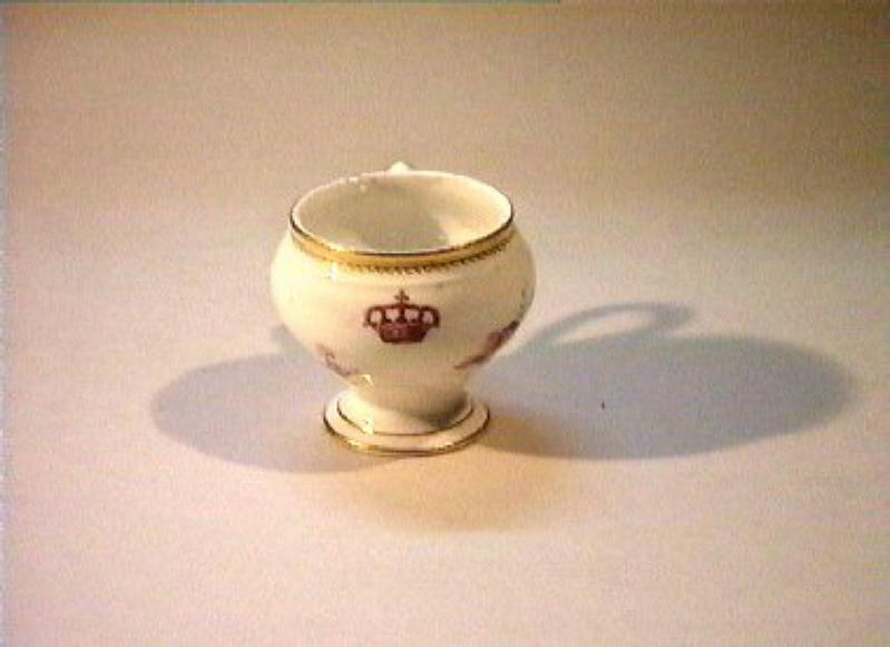 motivi decorativi floreali (tazzina) - manifattura di Meissen (sec. XIX)