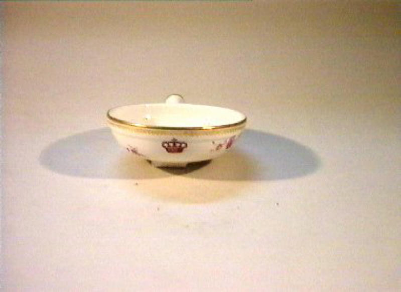 motivi decorativi floreali (scodellina) - manifattura di Meissen (sec. XIX)