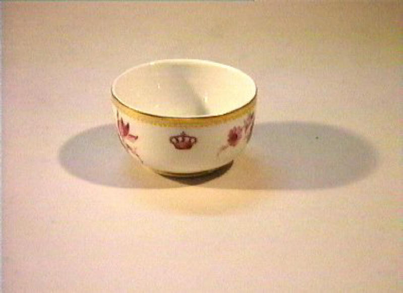 motivi decorativi floreali (zuccheriera) - manifattura di Meissen (sec. XIX)