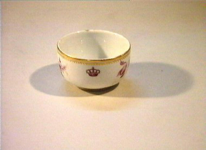 motivi decorativi floreali (zuccheriera) - manifattura di Meissen (sec. XIX)