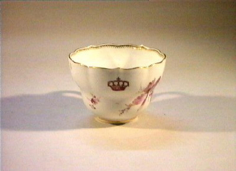 motivi decorativi floreali (tazza) - manifattura di Meissen (sec. XIX)