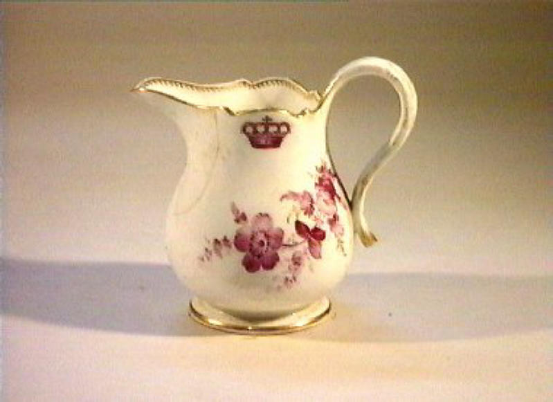 motivi decorativi floreali (lattiera) - manifattura di Meissen (sec. XIX)