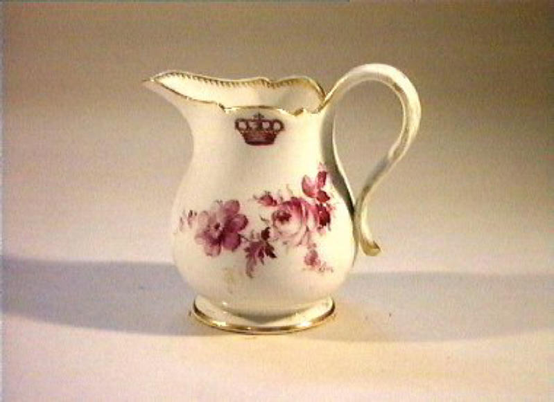 motivi decorativi floreali (lattiera) - manifattura di Meissen (sec. XIX)