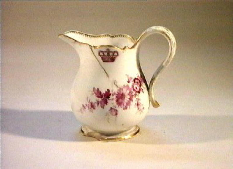 motivi decorativi floreali (lattiera) - manifattura di Meissen (sec. XIX)