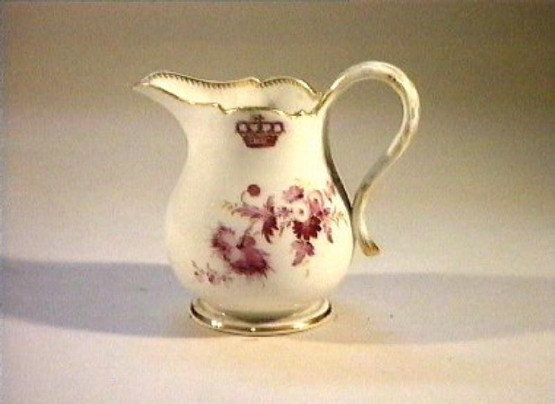 motivi decorativi floreali (lattiera) - manifattura di Meissen (sec. XIX)