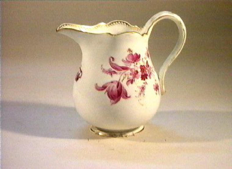 motivi decorativi floreali (lattiera) - manifattura di Meissen (sec. XIX)