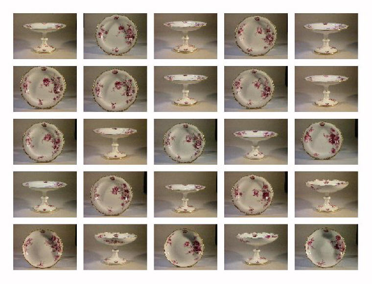 motivo decorativo floreale (alzata) - manifattura di Meissen (sec. XIX)