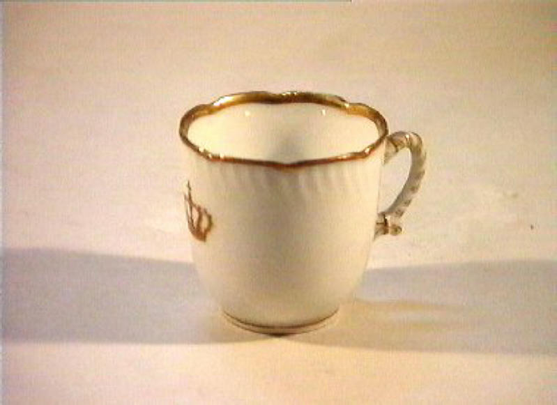 corona Savoia (tazzina) - manifattura Richard-Ginori (sec. XIX)