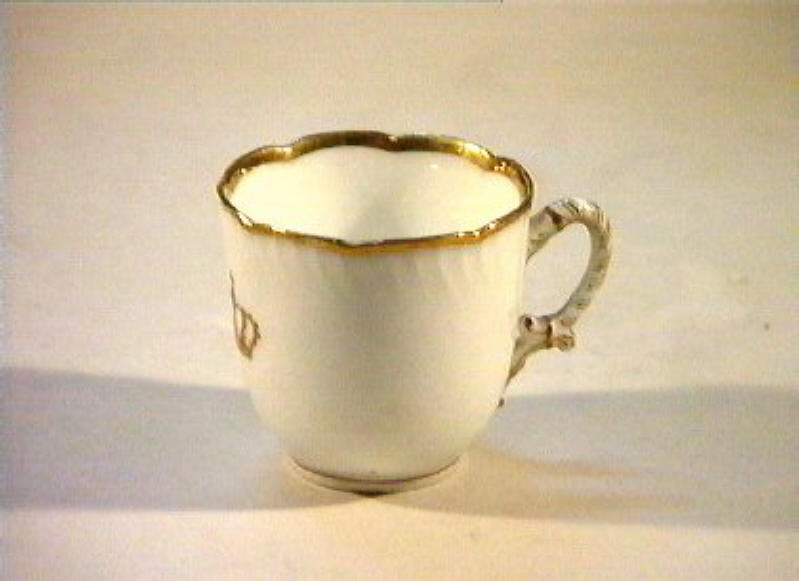 corona Savoia (tazzina) - manifattura Richard-Ginori (sec. XIX)