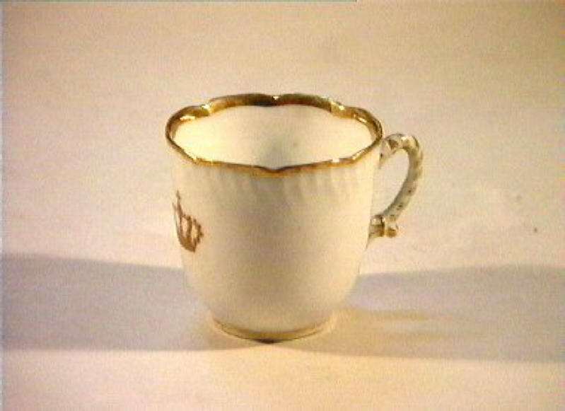 corona Savoia (tazzina) - manifattura Richard-Ginori (sec. XIX)