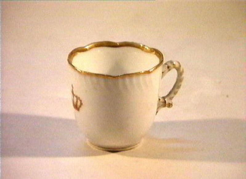 corona Savoia (tazzina) - manifattura Richard-Ginori (sec. XIX)