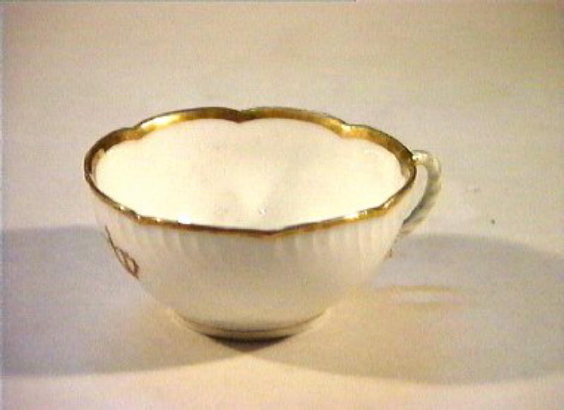 corona Savoia (tazza) - manifattura Richard-Ginori (sec. XIX)